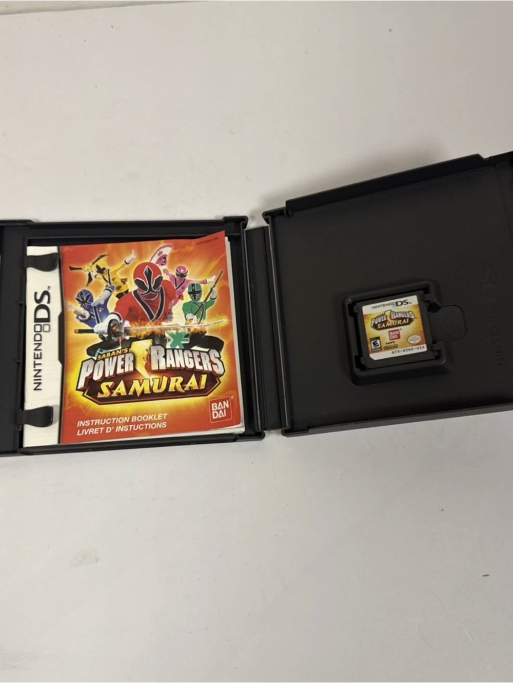 Power Rangers Samurai Nintendo DS Complete CIB Authentic - Picture 3 of 3